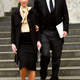 Samantha Cameron, pictured with her husband, David Cameron, wore a pussy bow in homage to Margaret Thatcher at the late conservative British prime ministers funeral.